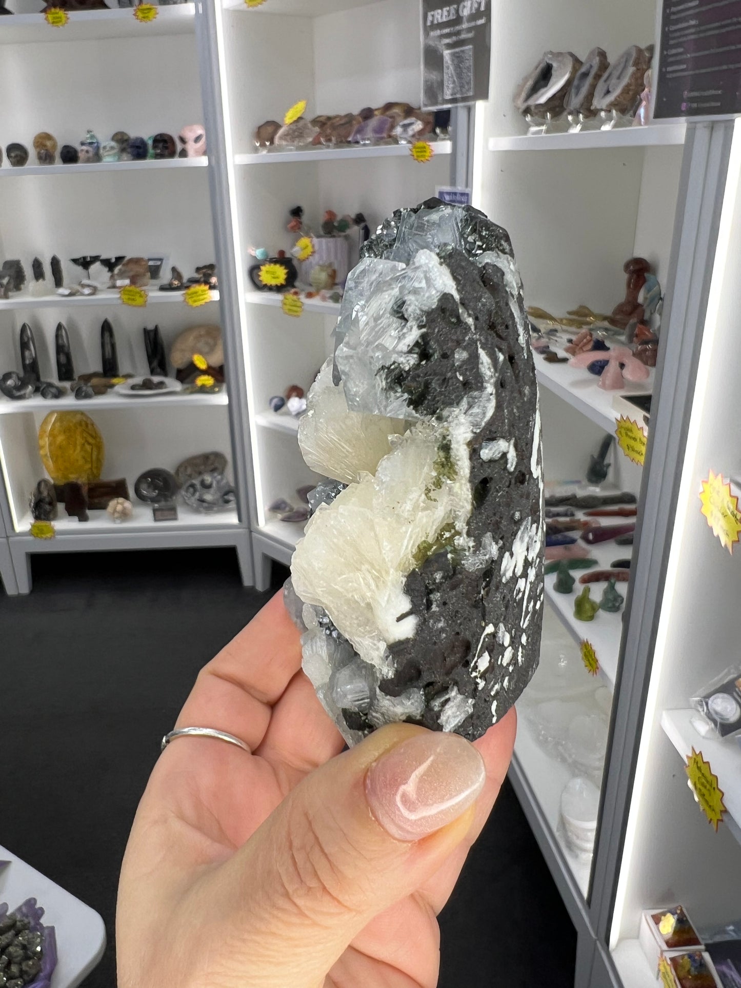 Apophyllite x Stilbite Specimen