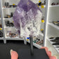 Amethyst Point on Stand