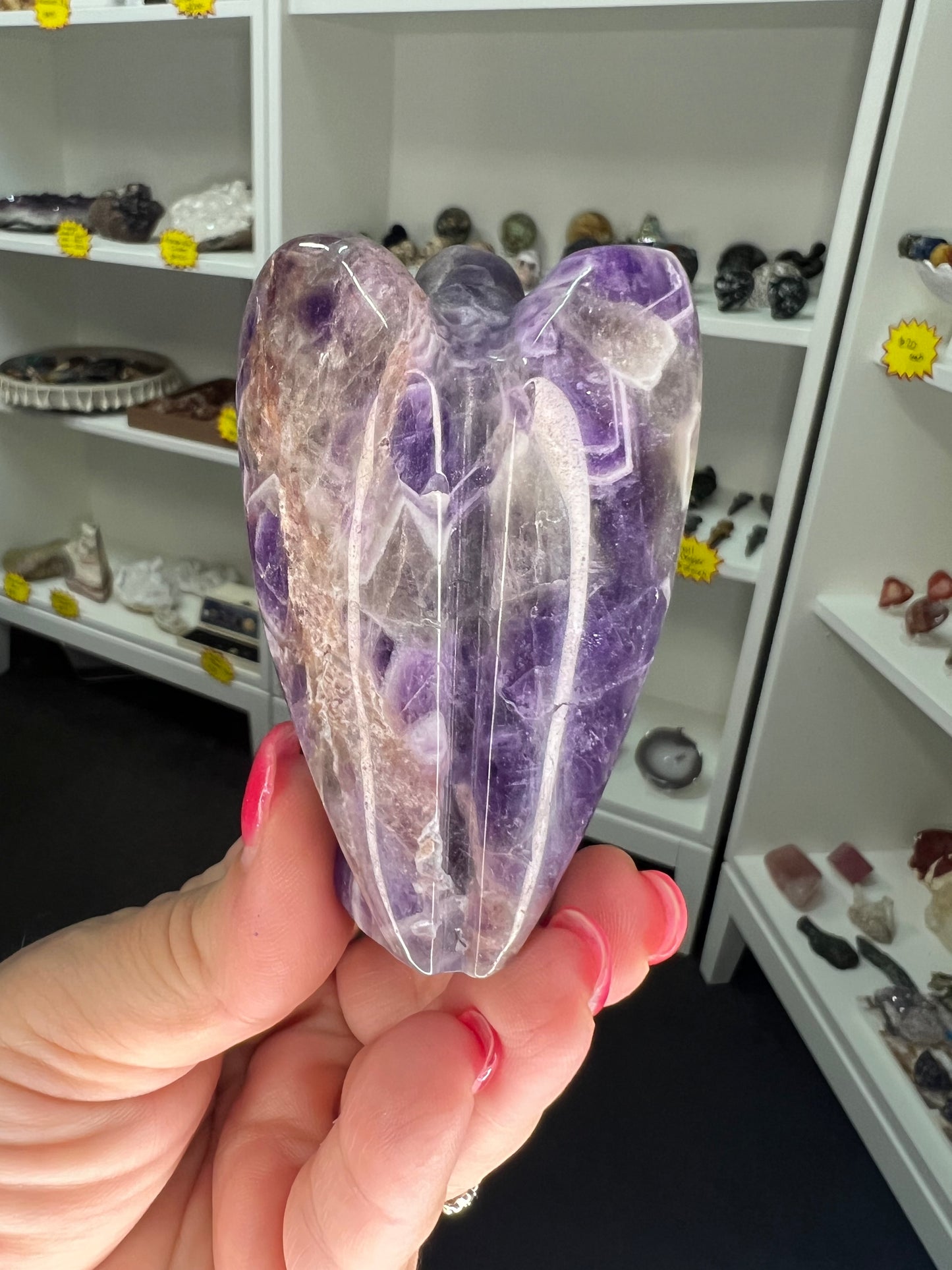 Chevron / Dream Amethyst Angel