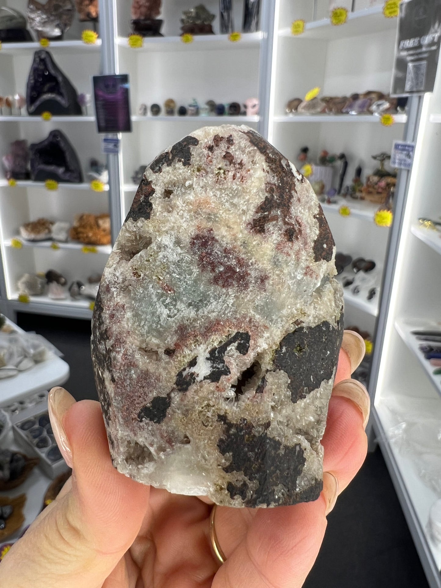 Apophyllite x Stilbite Specimen