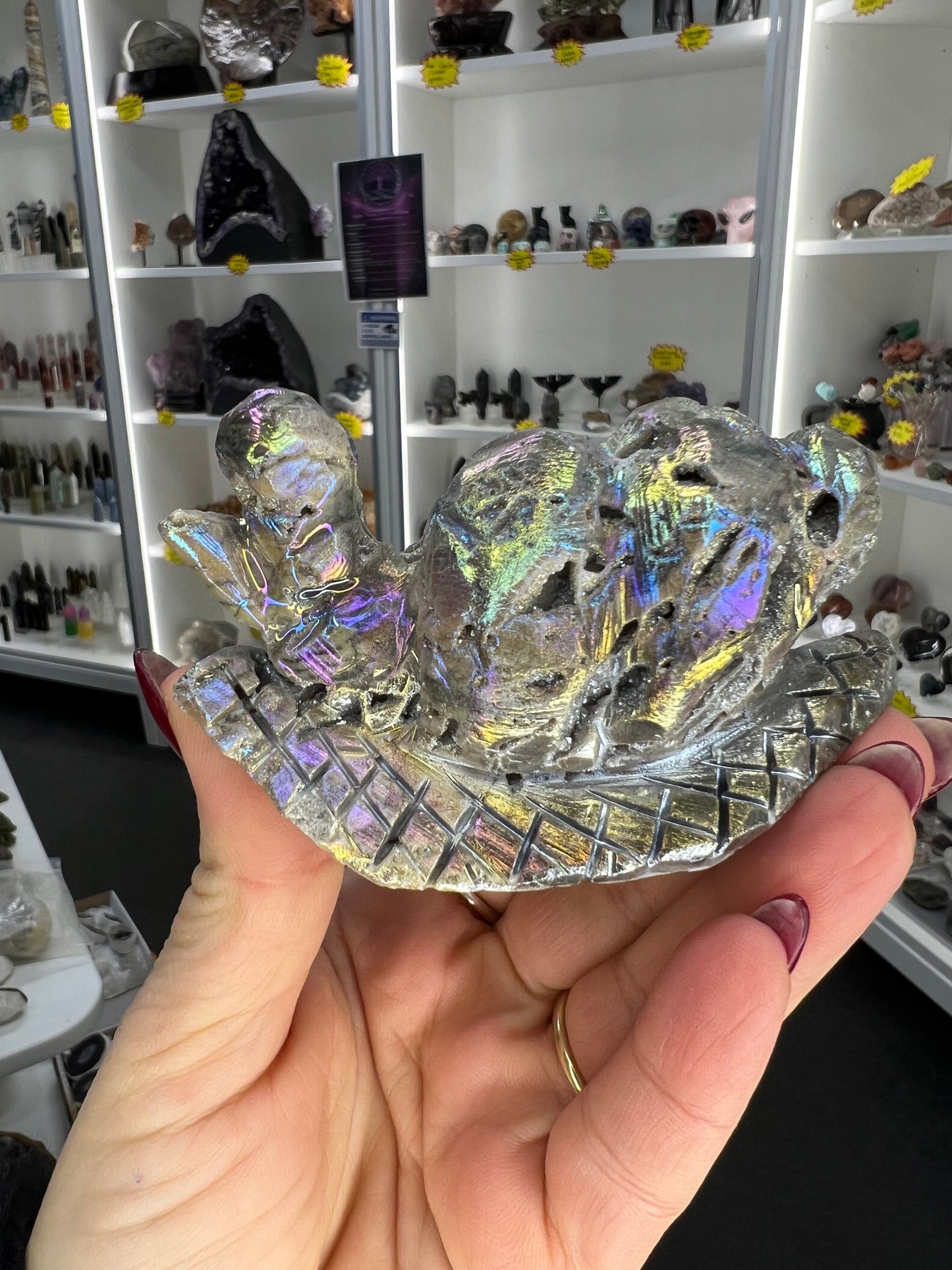 Aura Sphalerite Snail