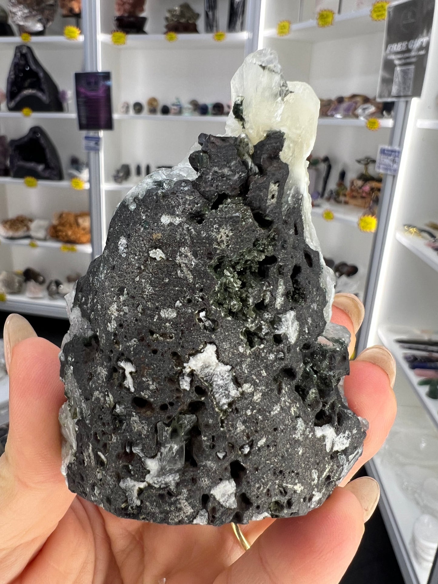 Apophyllite x Stilbite Specimen