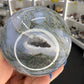 Moss Agate Sphere on Stand