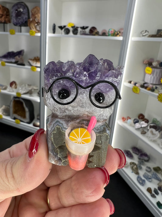 Amethyst Cluster Little Guy