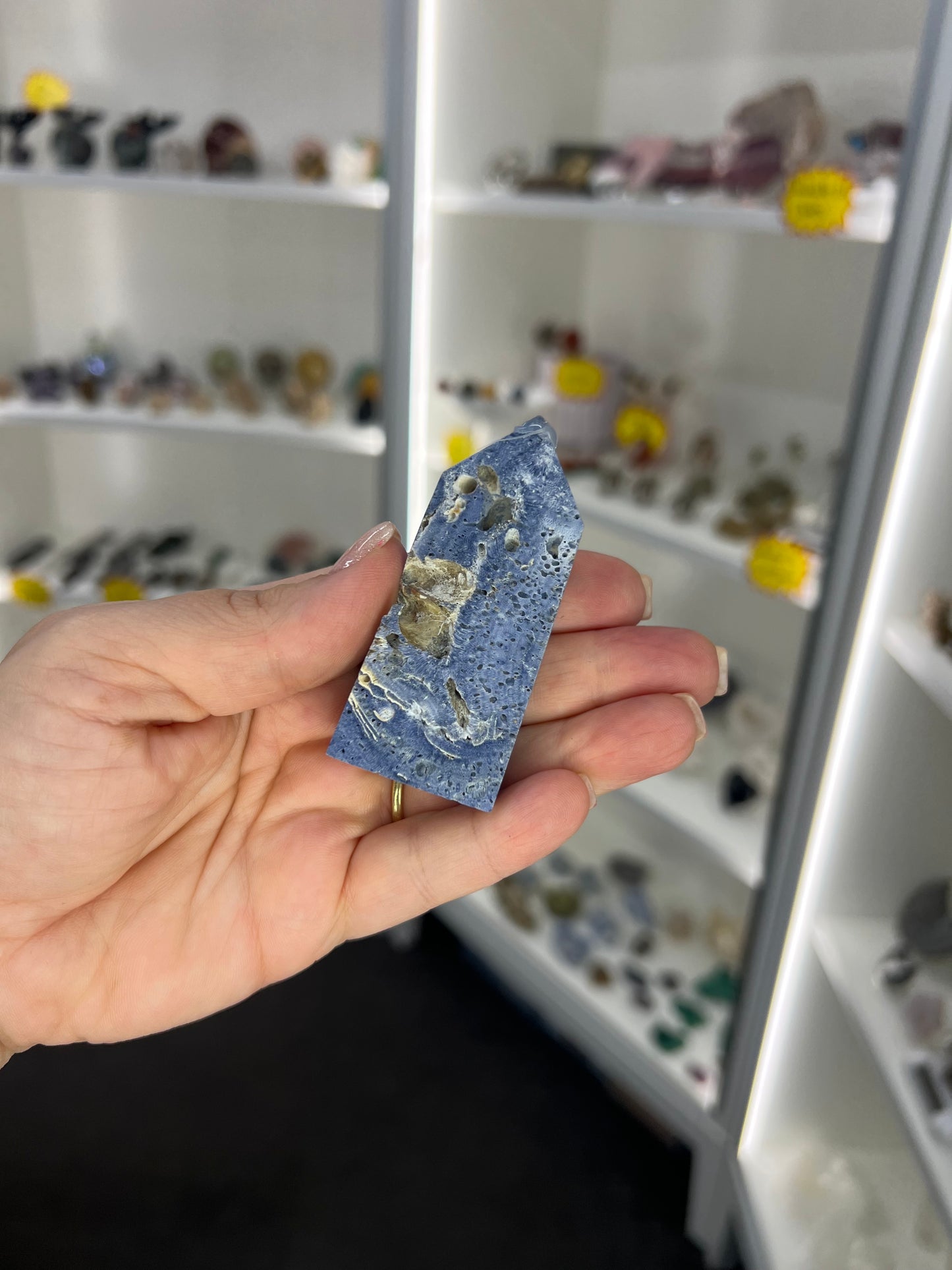 Blue Coral Jade Tower