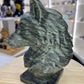 Huge Jade Wolf Head