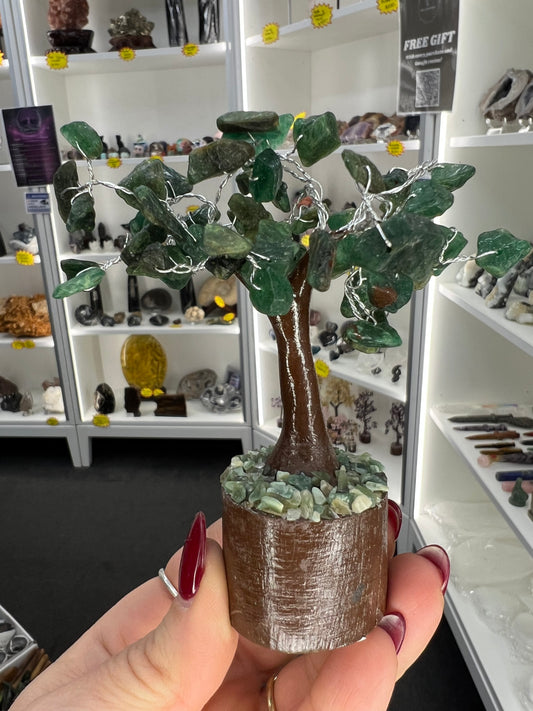 Green Aventurine Tree