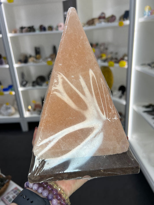 Himalayan Salt Pyramid Lamp