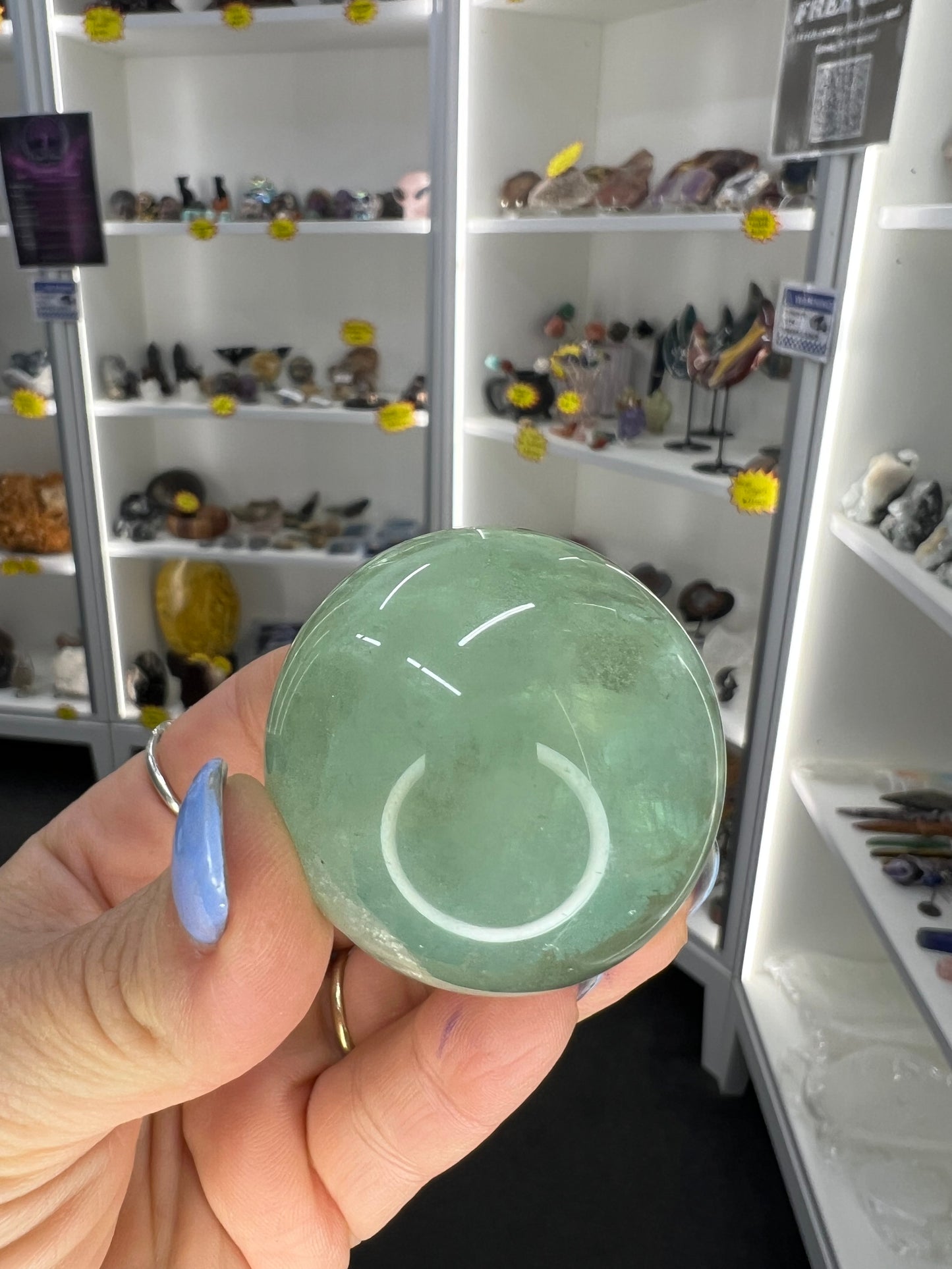 Fluorite Sphere with Stand