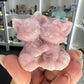 Pink Opal Hugging Cats
