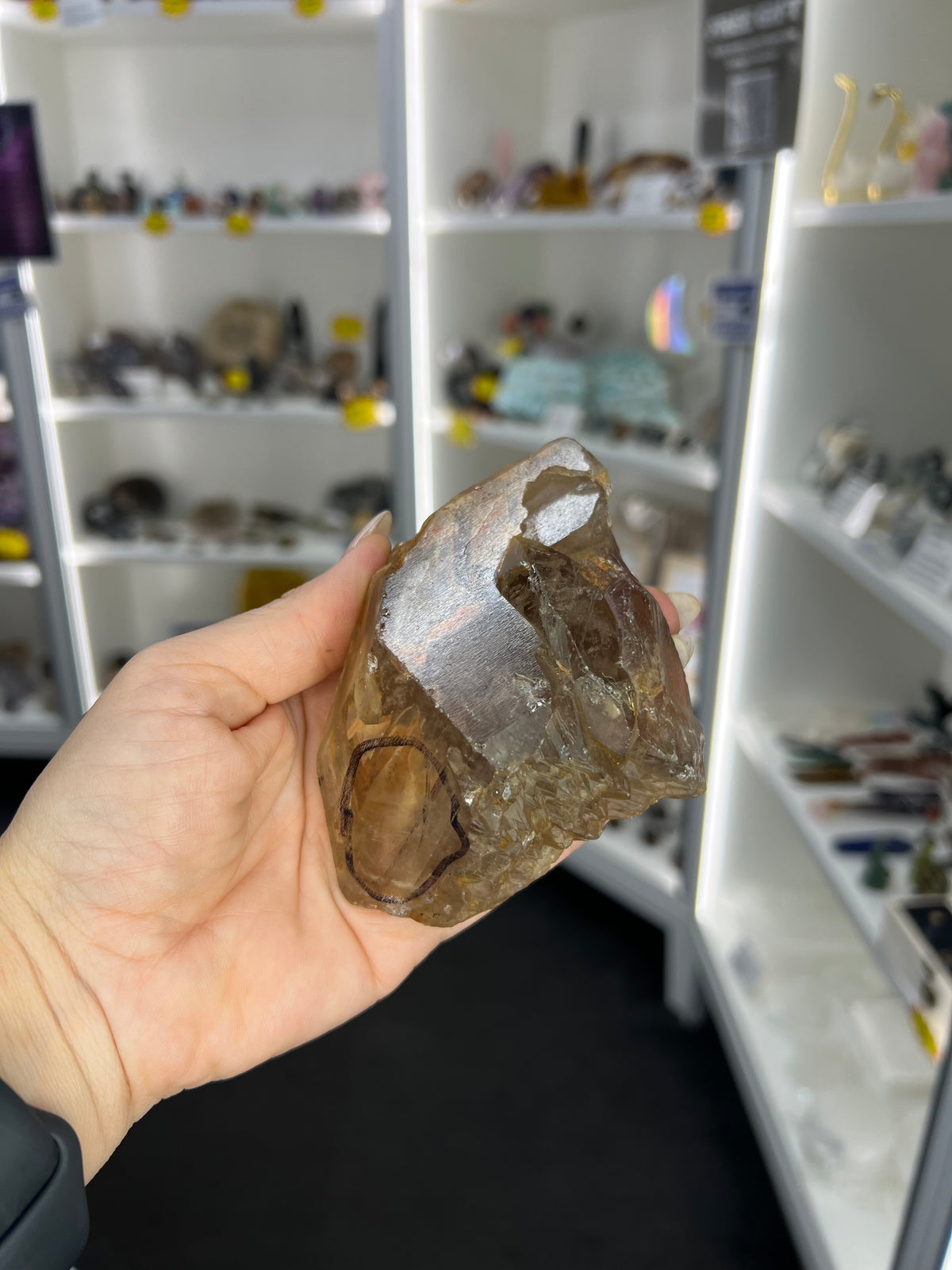 Enhydro Quartz Specimen