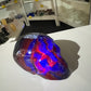 Black Fluorite Skull (UV Reactive)