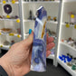 Blue Flower Agate Tower