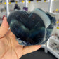 Black Fluorite Slab (UV reactive)