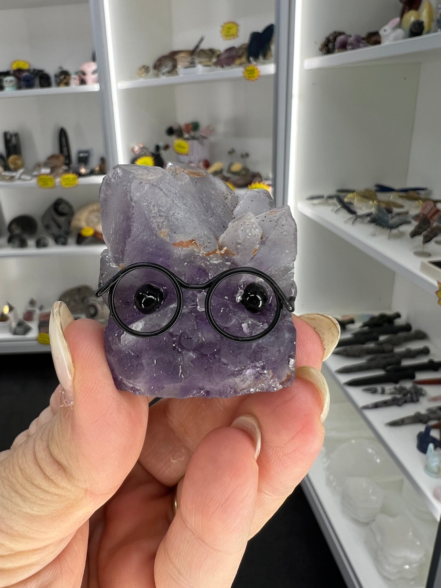 Amethyst Cluster Little Guy