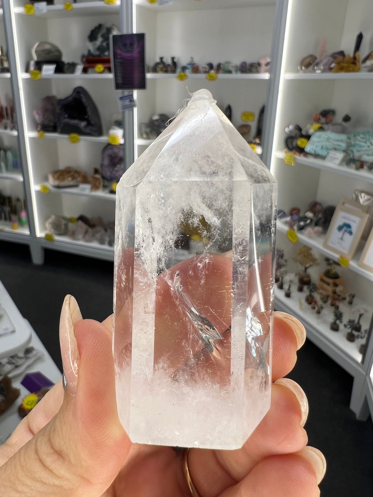 Clear Quartz Tower