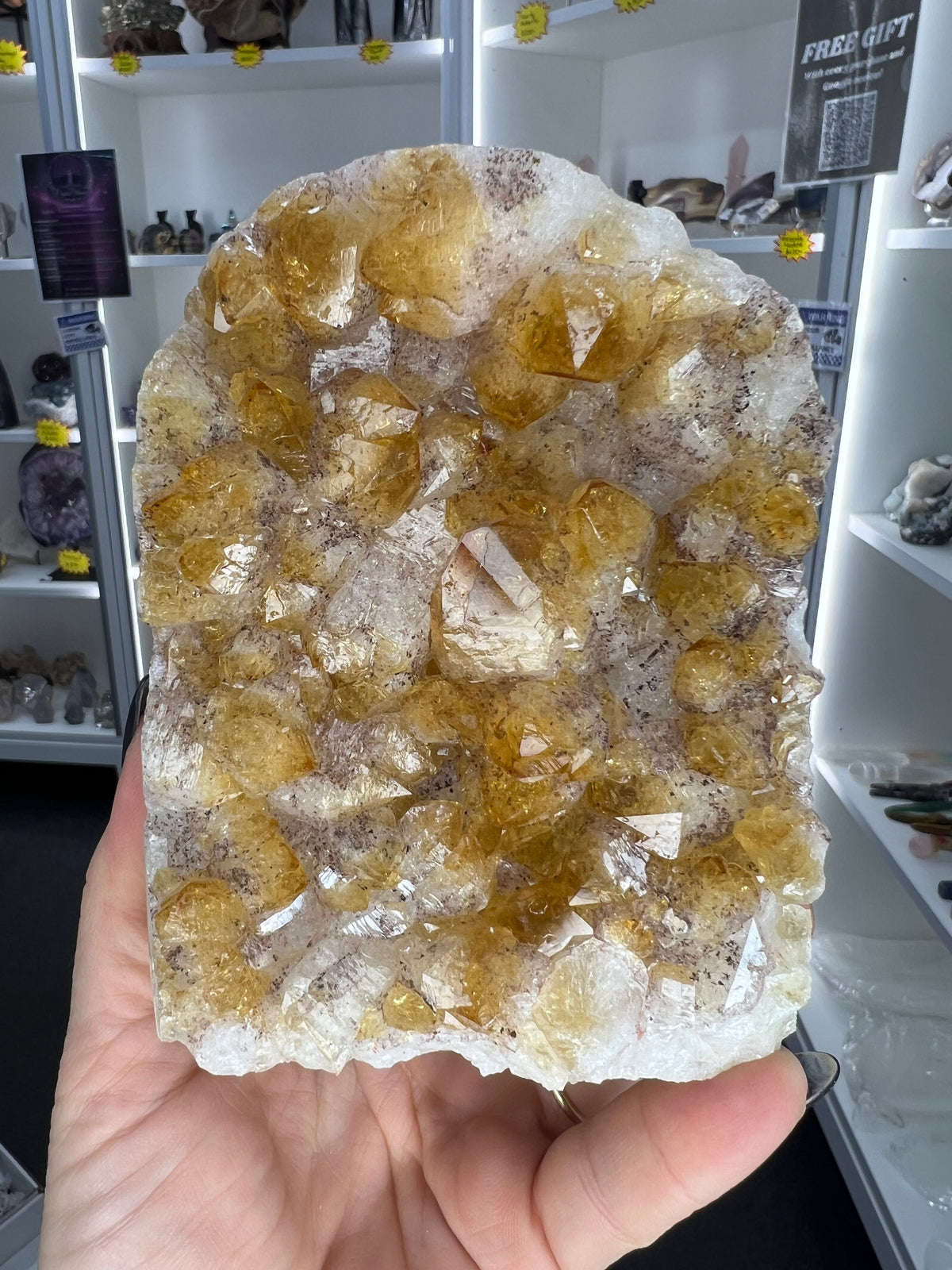 Citrine Cluster Specimen