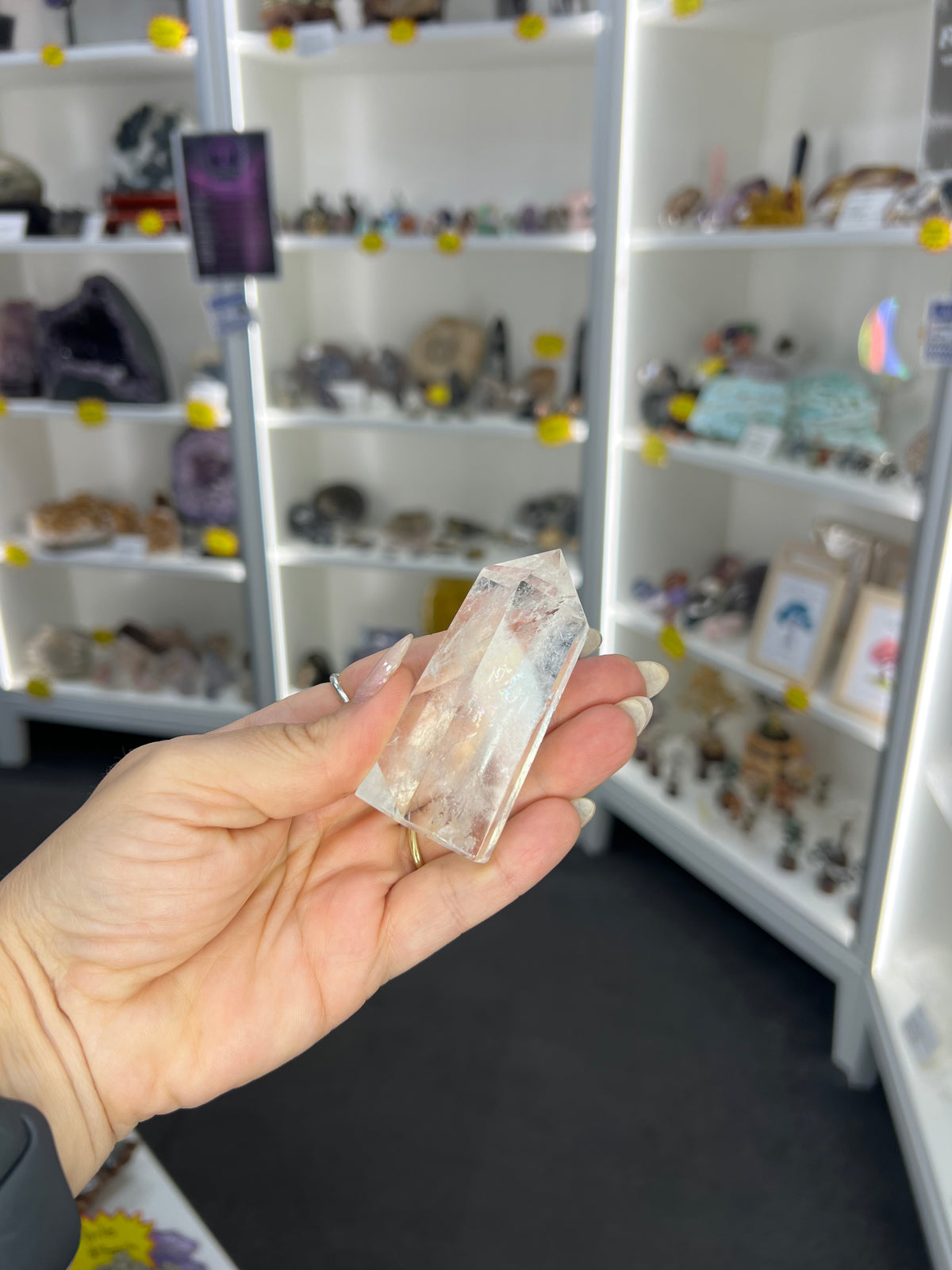 Clear Quartz Tower