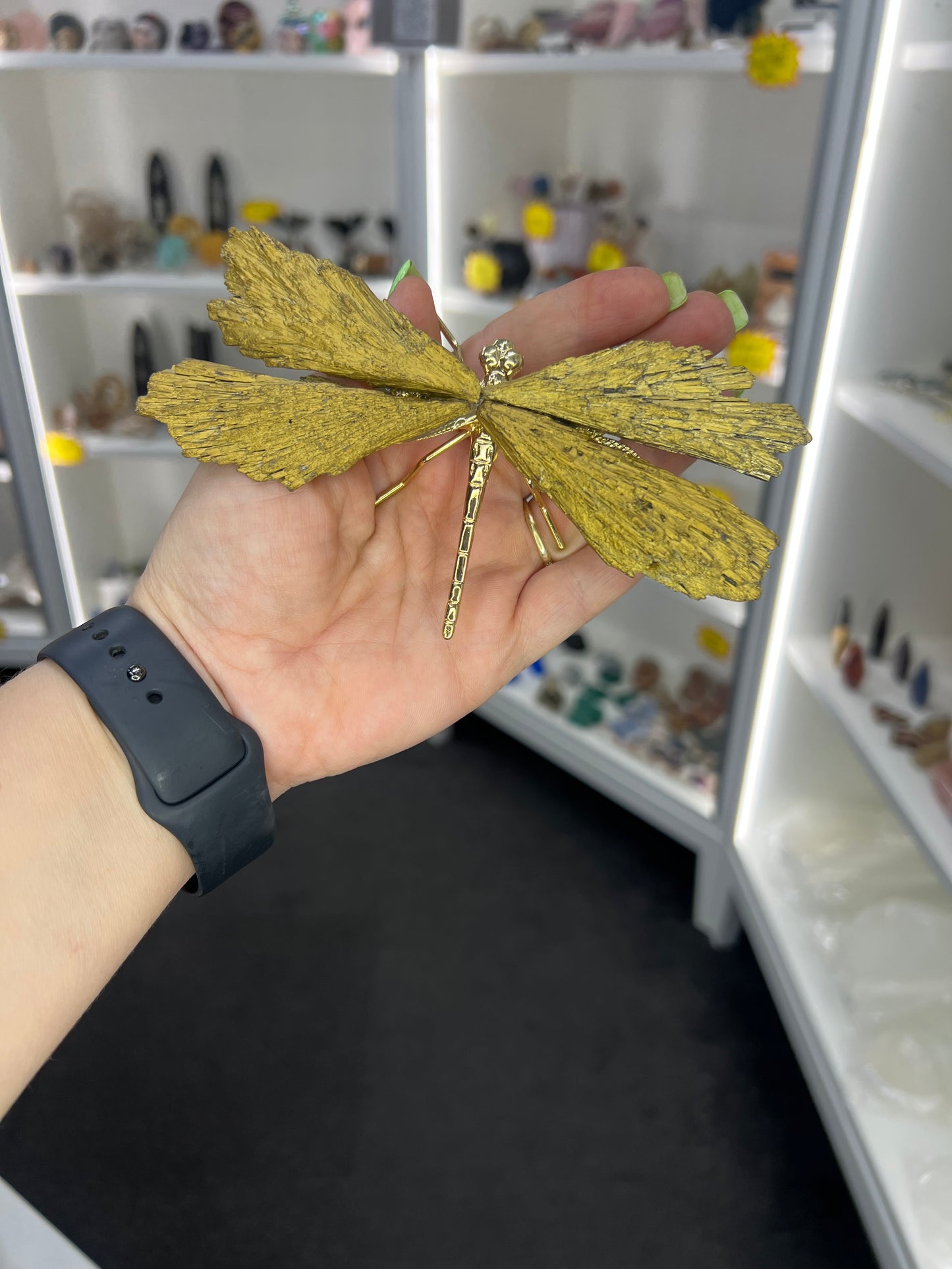 Aura Kyanite Dragonfly