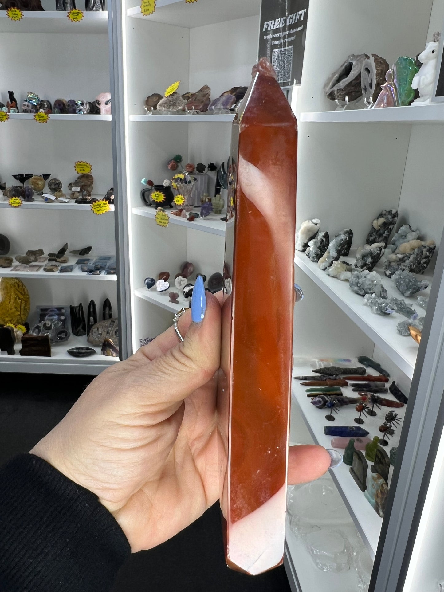 Druzy Carnelian Freeform
