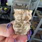 Chocolate Calcite Owl