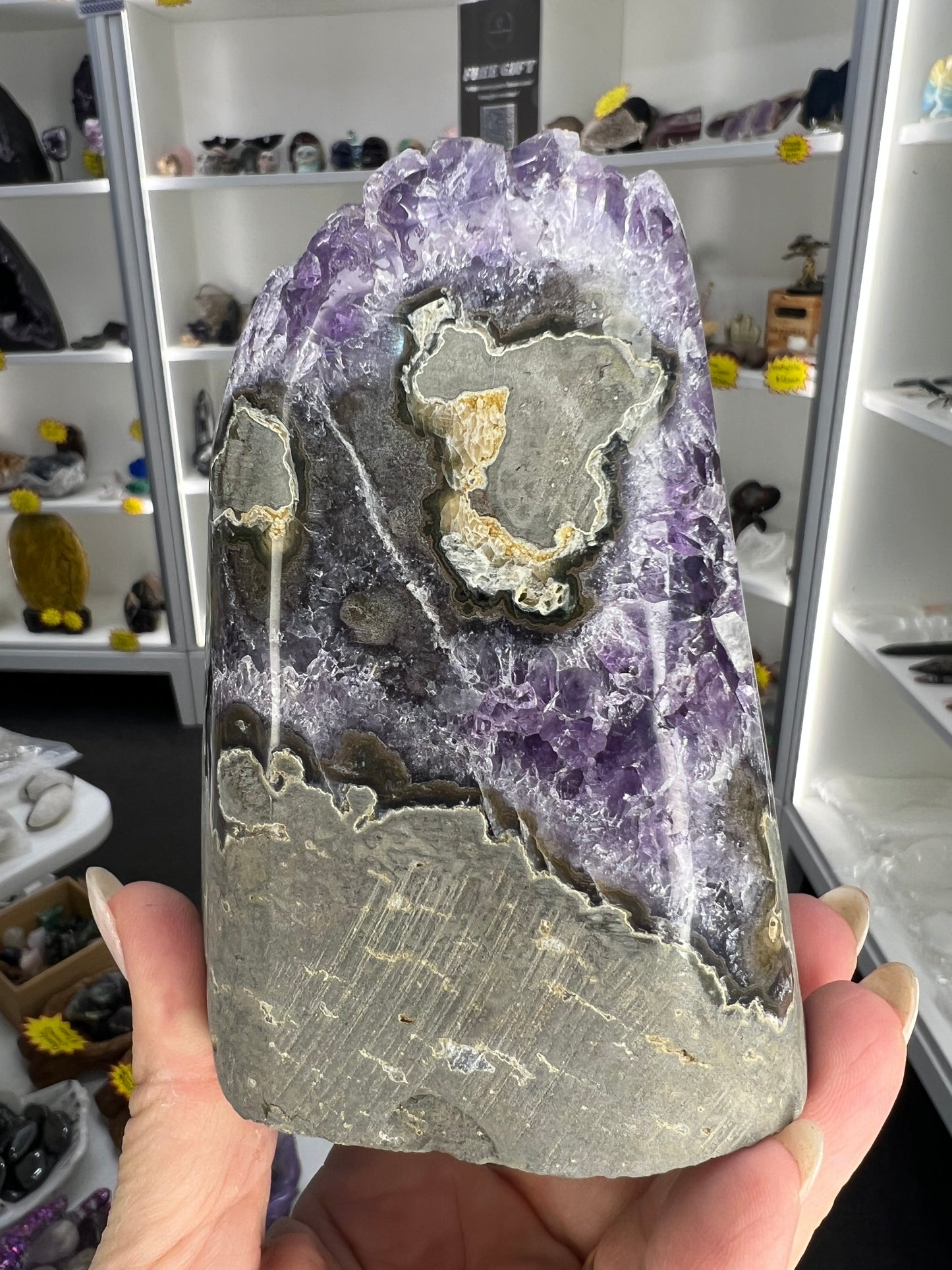 Amethyst Cluster Specimen