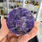 Charoite Disk on Stand