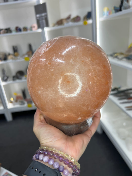 Himalayan Salt 6” Sphere Lamp
