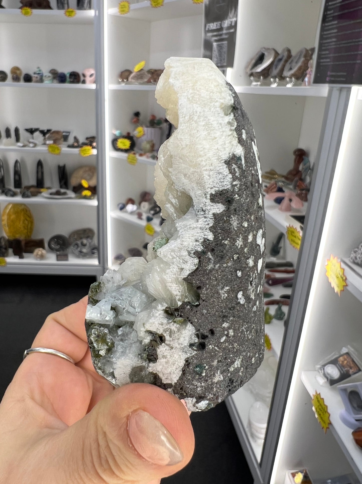 Apophyllite x Stilbite Specimen