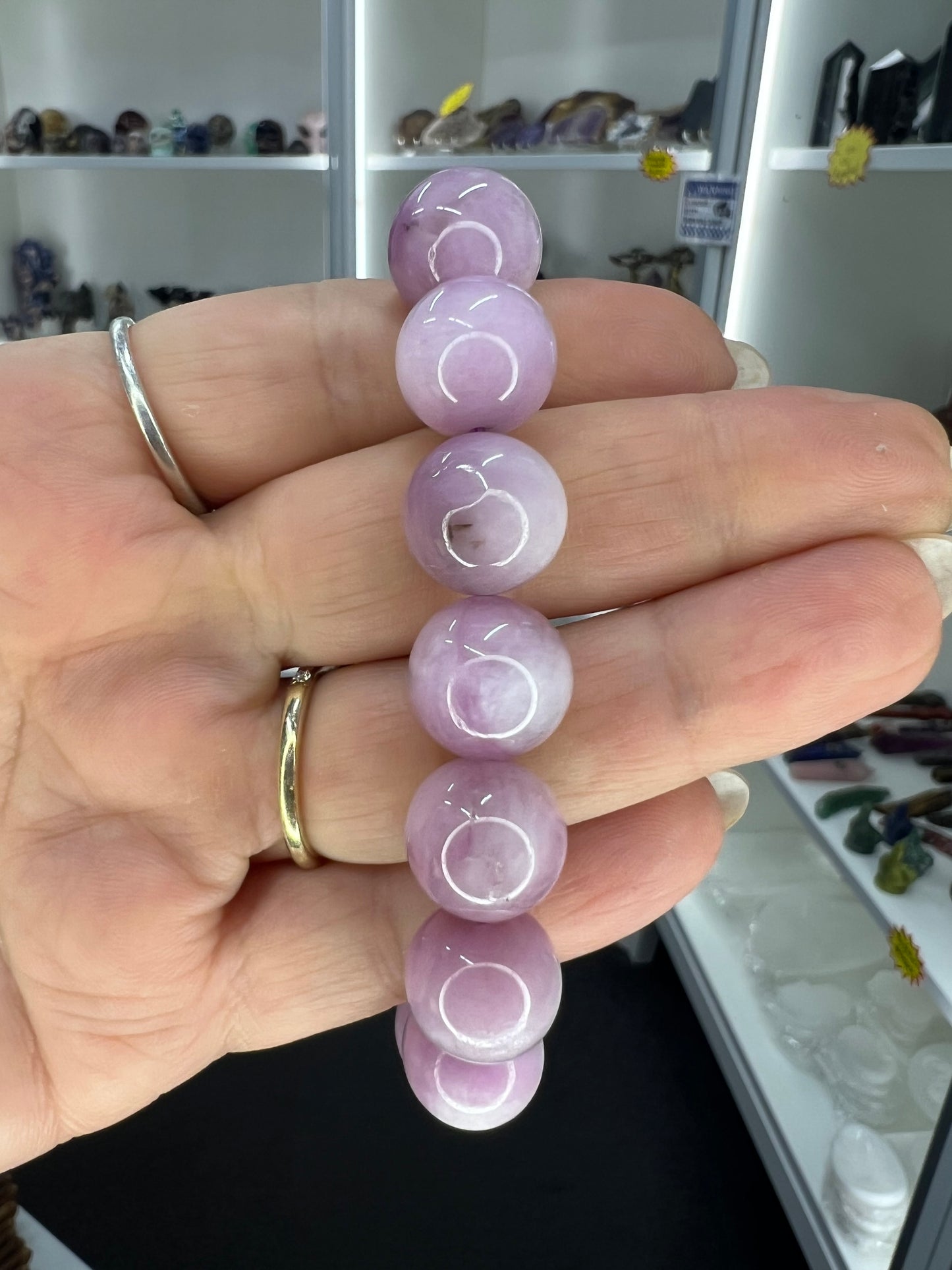 Kunzite 12mm Bracelet