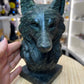 Huge Jade Wolf Head