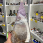 Amethyst x Banded Agate Faceted Freeform