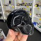 Black Fluorite Skull (UV Reactive)