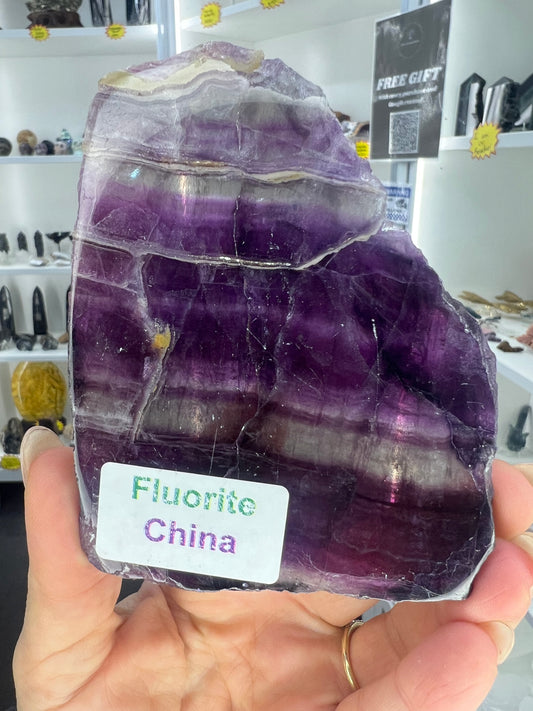 Fluorite Slab