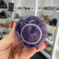 Chevron / Dream Amethyst Sphere with Stand