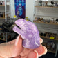 Lepidolite Dinosaur Head