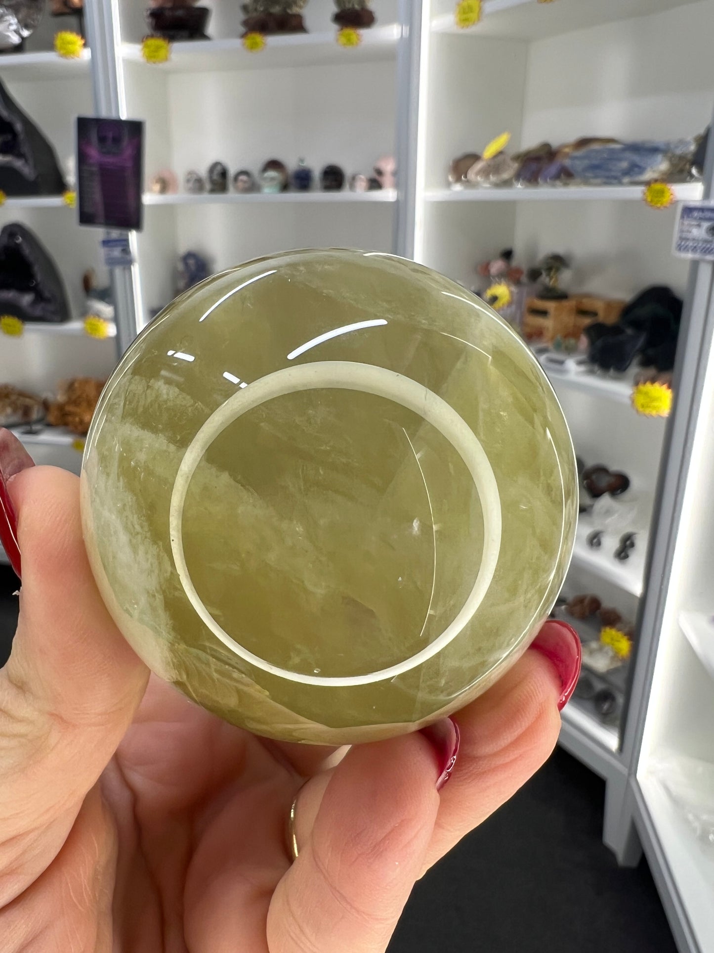 Citrine Sphere with Stand