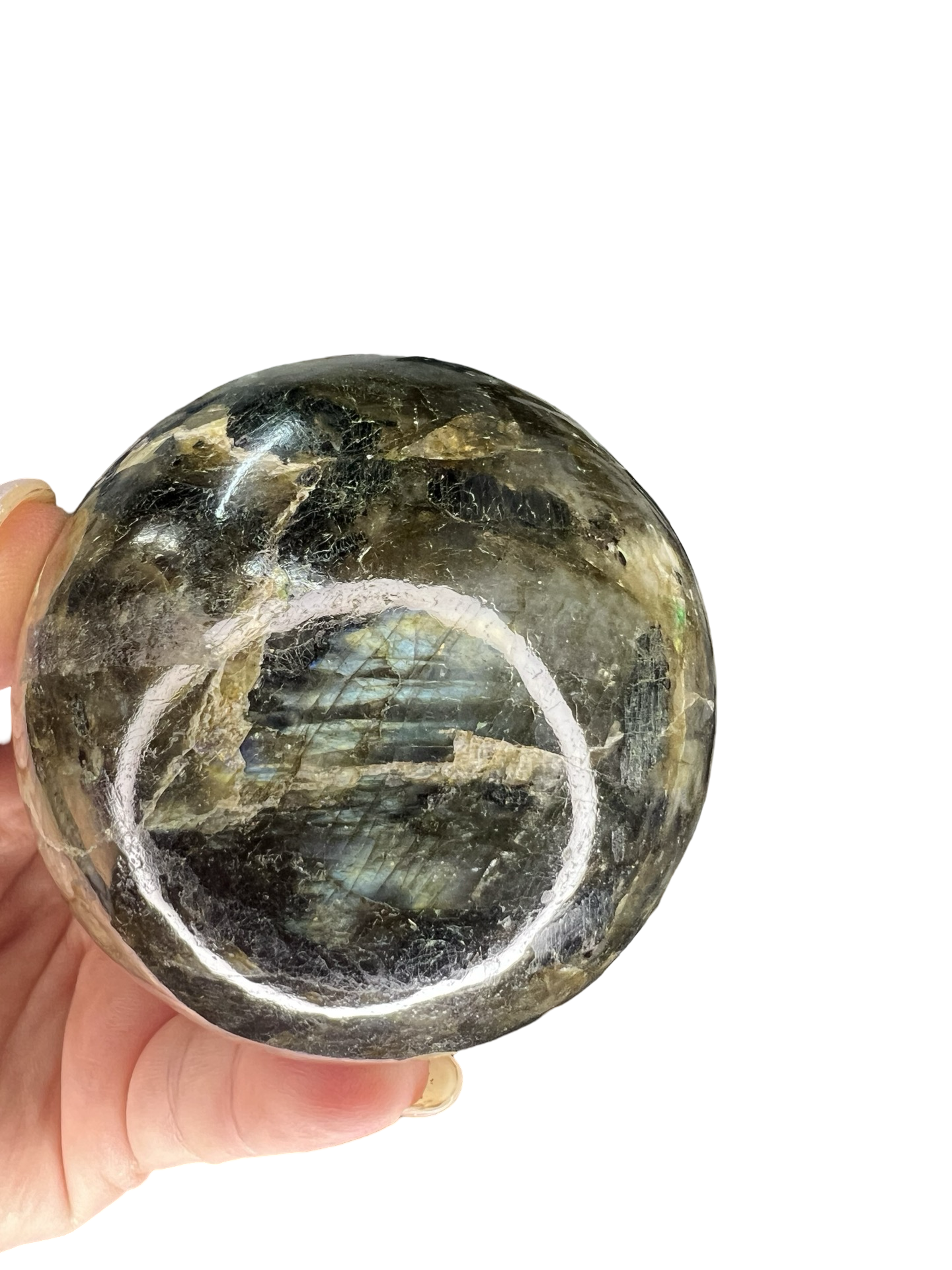 Labradorite Sphere with Stand