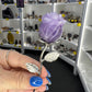 Chevron / Dream Amethyst Forever Rose