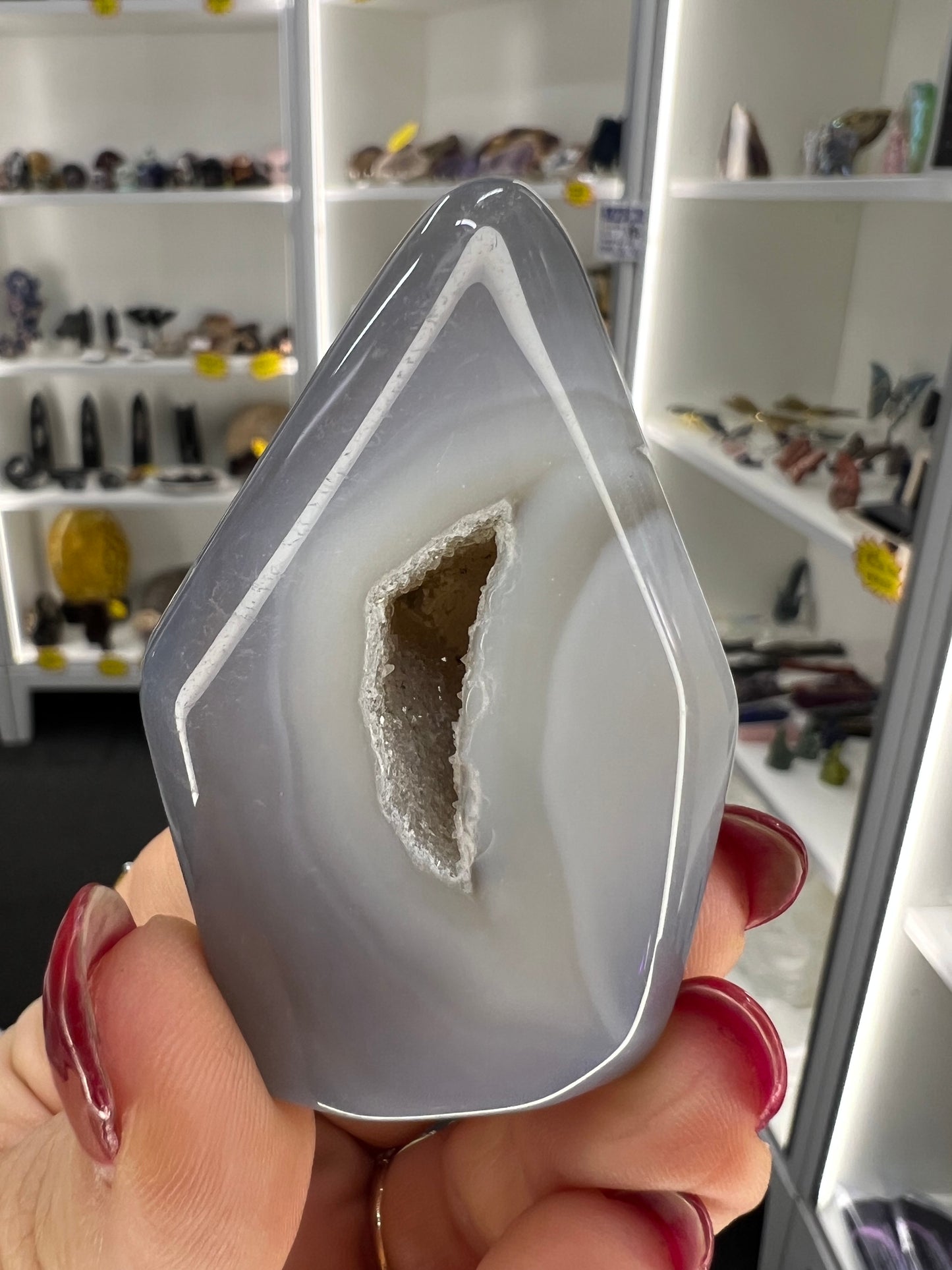 Druzy Agate Freeform