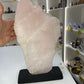 Rose Quartz Slab on Base