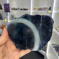 Black Fluorite Slab (UV Reactive)