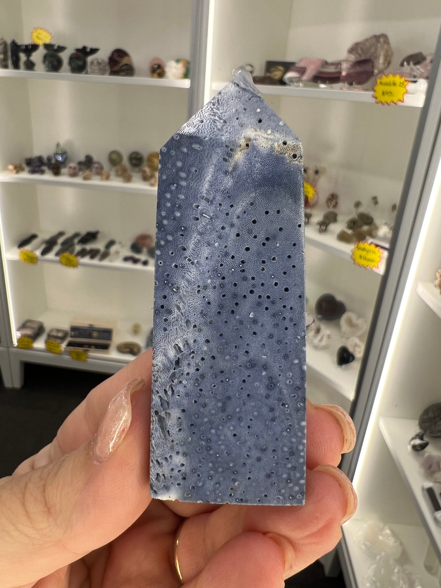 Blue Coral Jade Tower