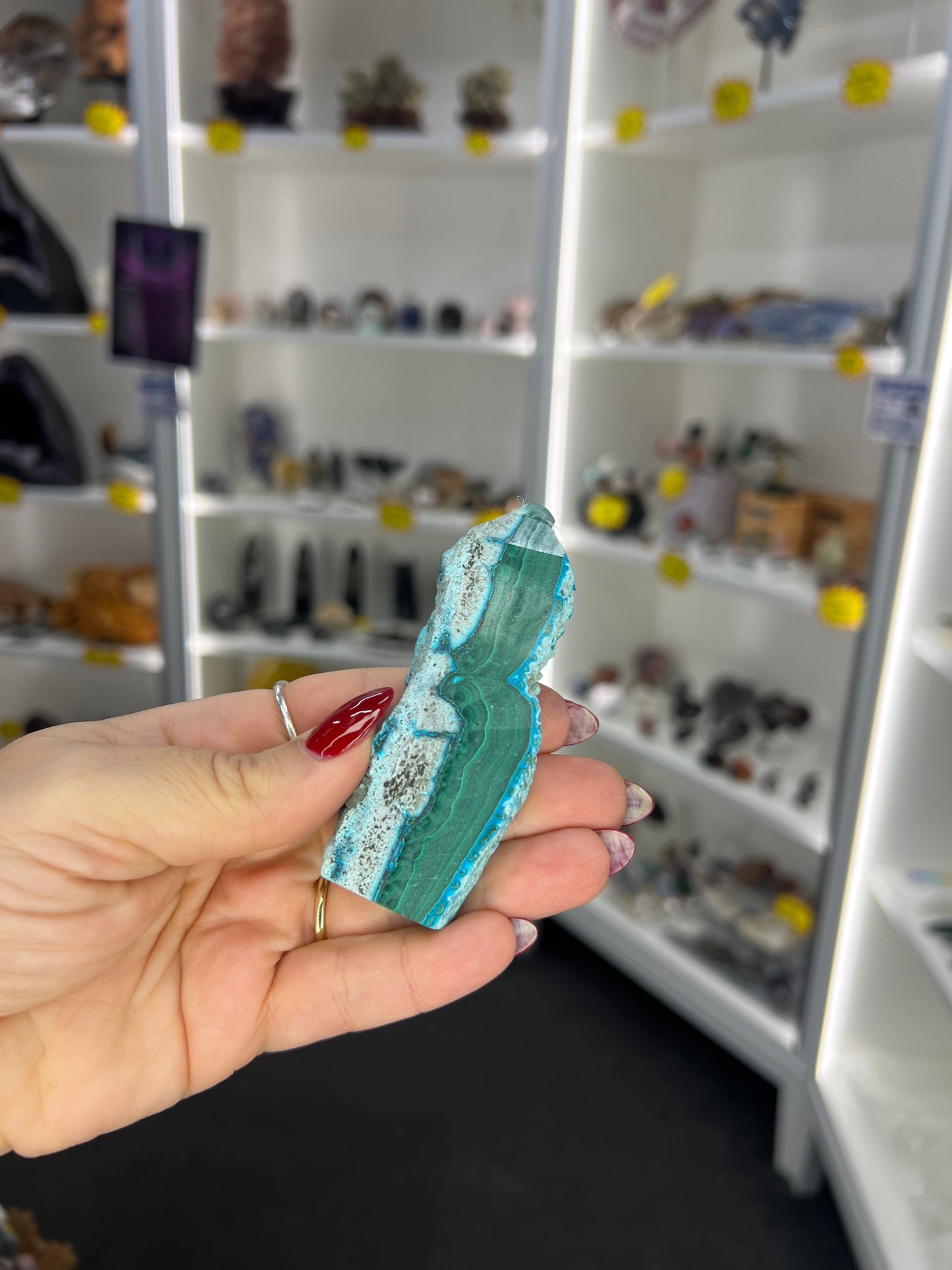 Malachite x Chrysocolla Point