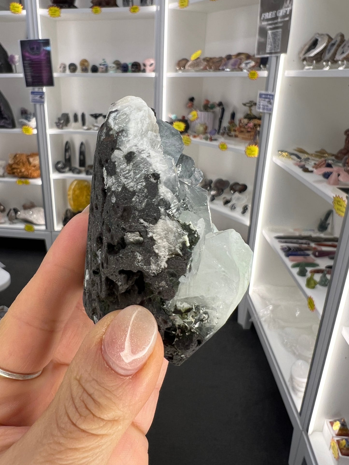 Apophyllite x Stilbite Specimen