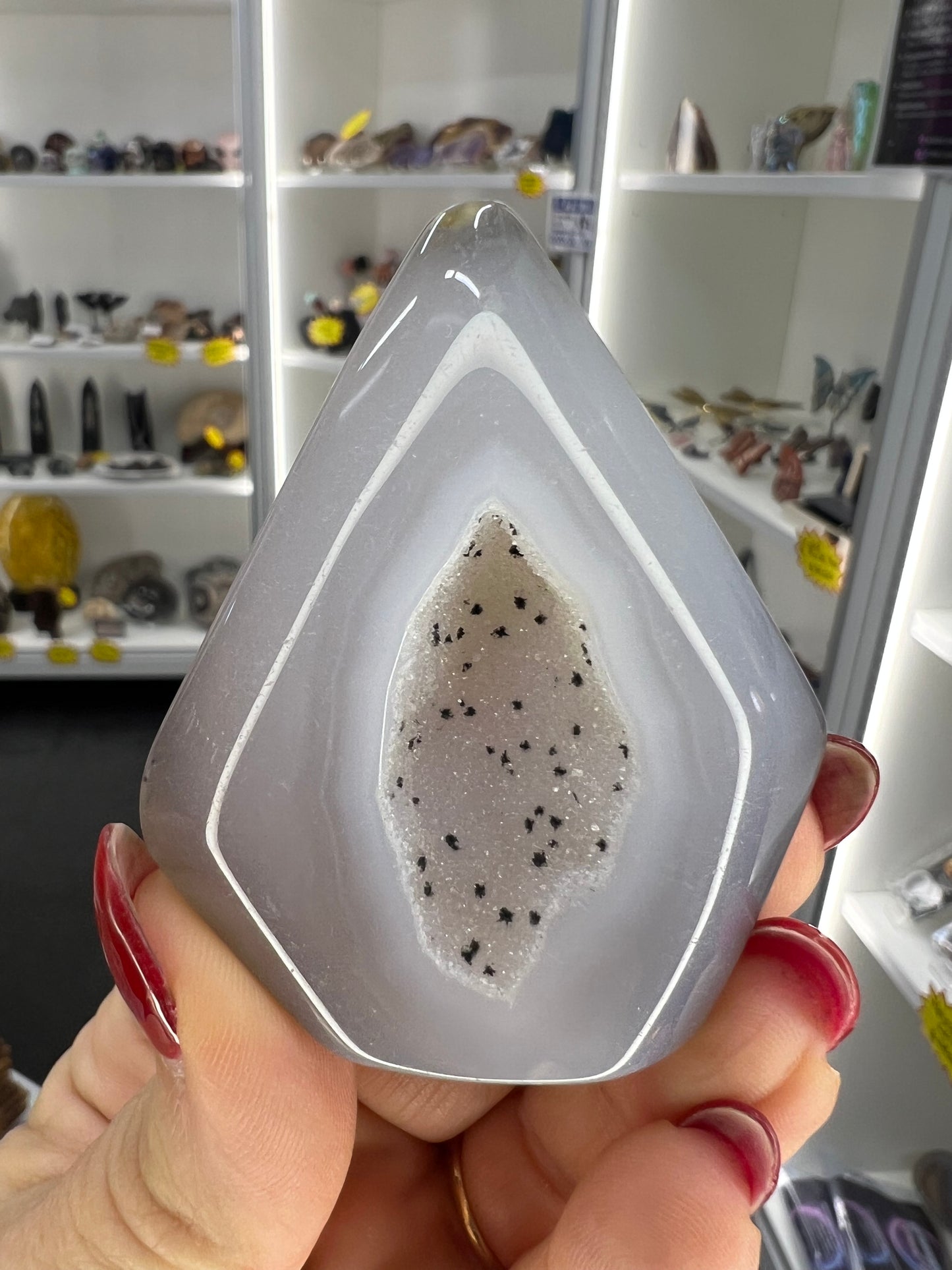 Druzy Agate Freeform