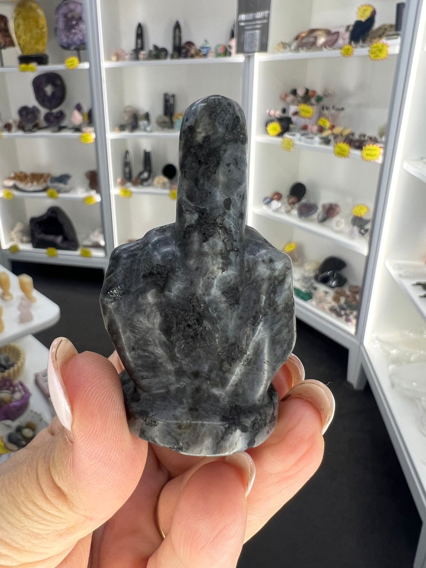 Larvikite Middle Finger