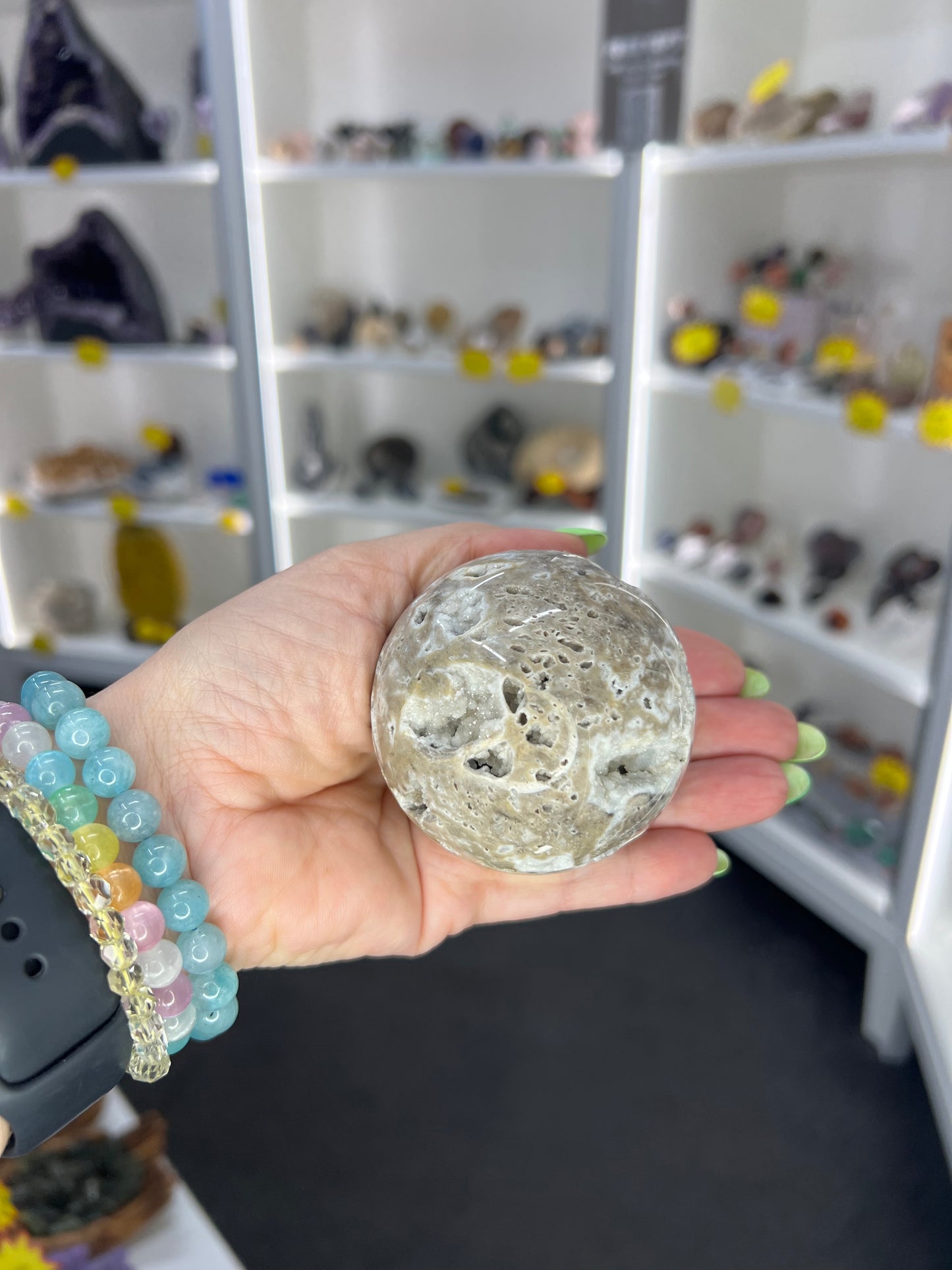 Sphalerite Sphere on Stand