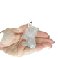 Rose Quartz Winnie the Pooh Carving