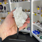 Clear Quartz Cluster on Stand